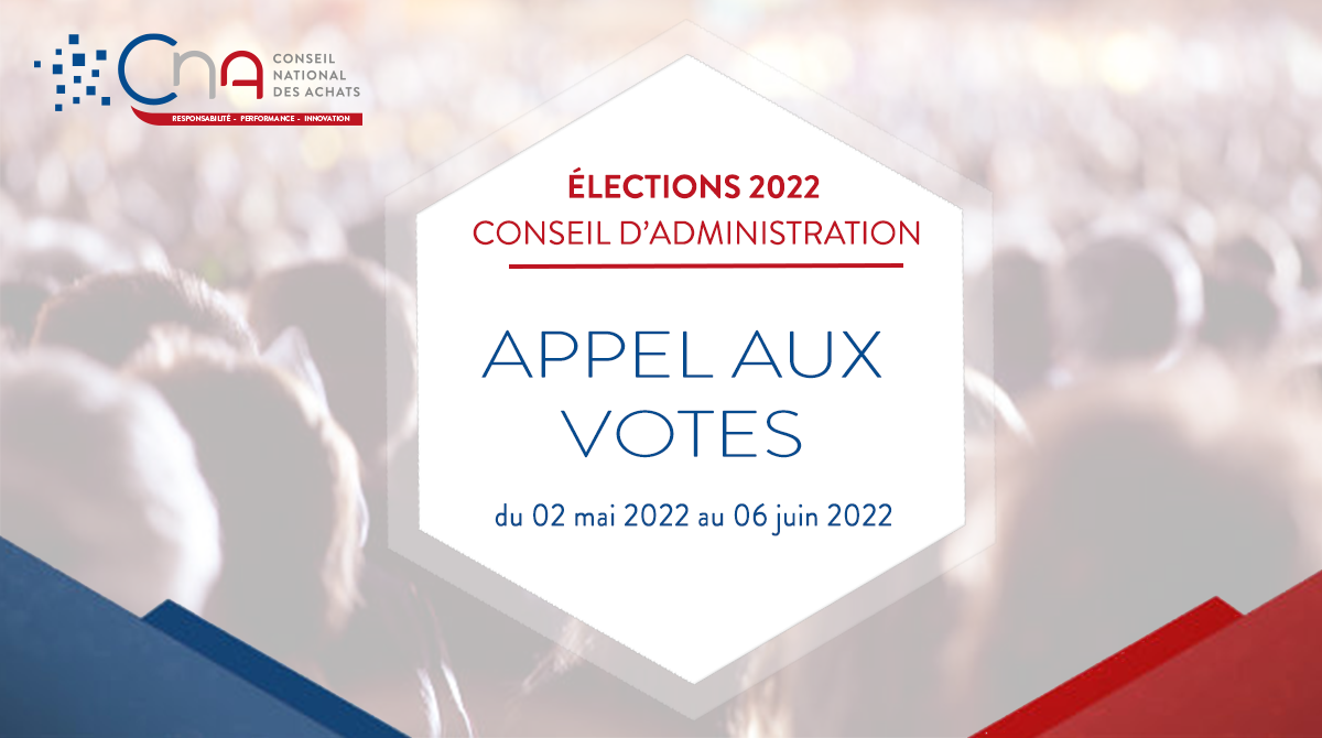 Élection Conseil d'Administration 2022  | Appel aux votes